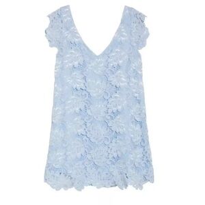 BB Dakota by Steve Madden Blue Lace Dress